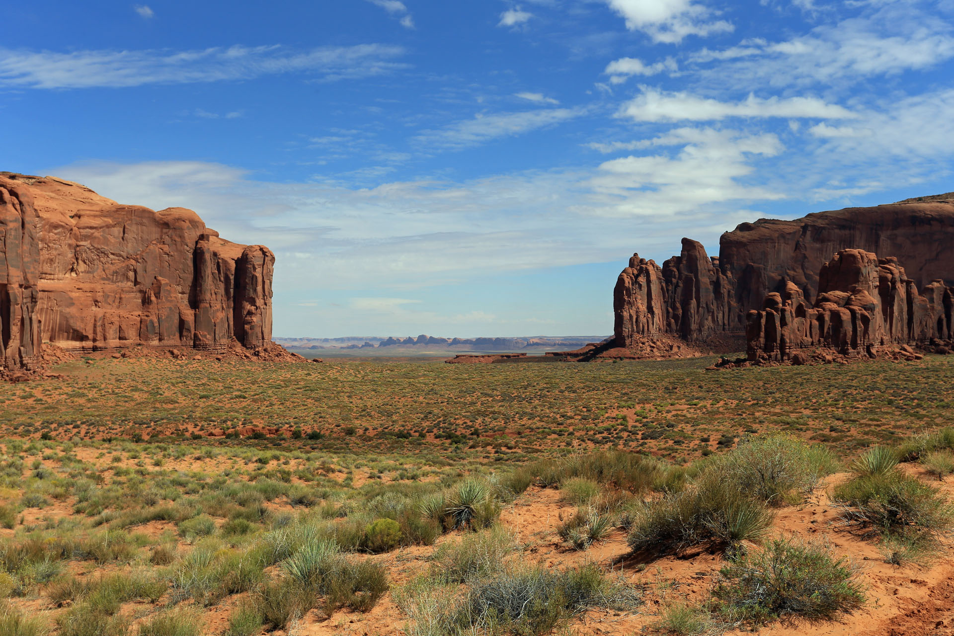Reiten Monument Valley Landschaft Utha USA