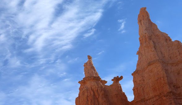 Statue von Queen Victoria Bryce Canyon Utha USA