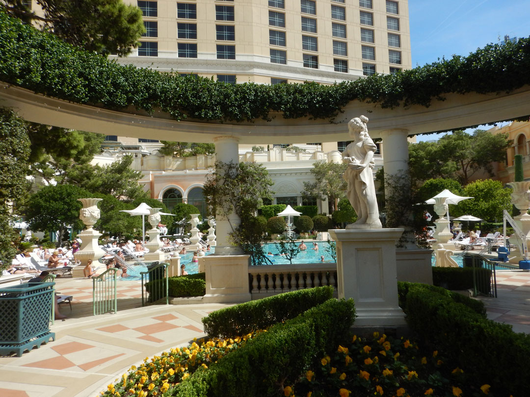 Pool Hotel Bellagion Nevada USA