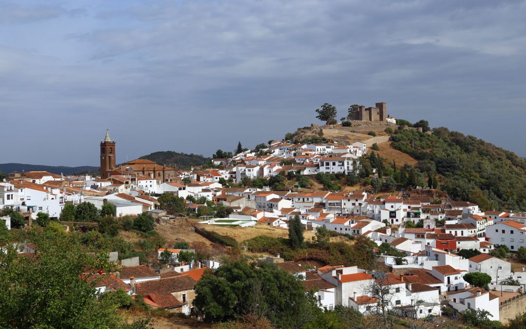 Dorf in Andalusien Spanien