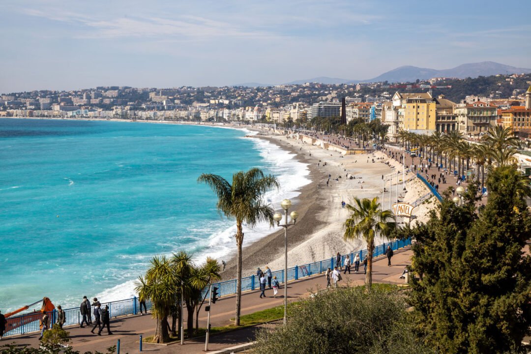 Nizza im März - Promenade des Anglais