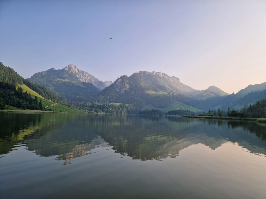 Mit dem E-Bike in der Schwarzsee Region